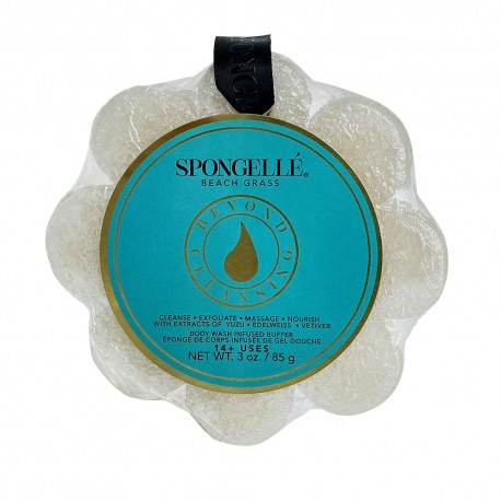 Esponja 4 En 1 En Forma De Flor Blanco