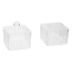 Cajas Dispensadoras Para Algodon Selena Transparente