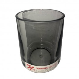 Vaso de Enjuague Bucal Fashion Acrílico – Humo