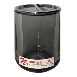 Porta Cepillos Fashion Acrílico – Humo